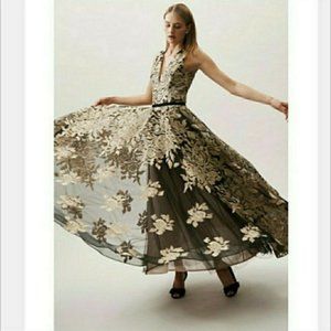 BHLDN x Bronx & Banco Golden Rose Gown Gown